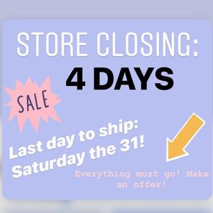 💖CLOSING SALE💖
